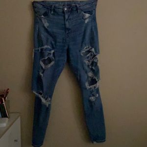 American Eagle, Denim Jeans, Plenty of distress